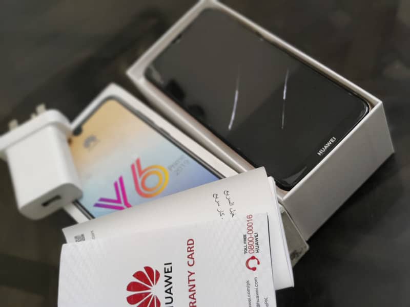 Huawei Y6 2019 with working Fingerprint all ok Box phone for sale 5