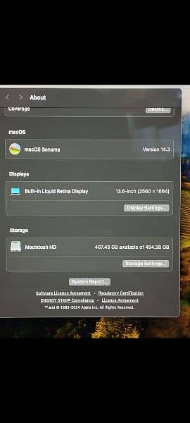 MacBook Air M2 2022 16GB 512GB 13.6" Display CTO Model A2681 10