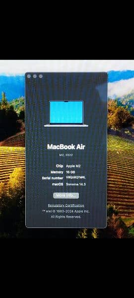 MacBook Air M2 2022 16GB 512GB 13.6" Display CTO Model A2681 12