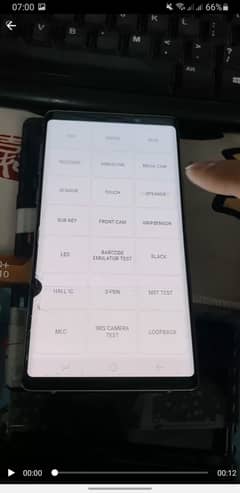 Samsung note 9 Lcd with frame