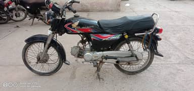 Honda 70 model 2018 first owner Karachi number bike bilkul genuine hai