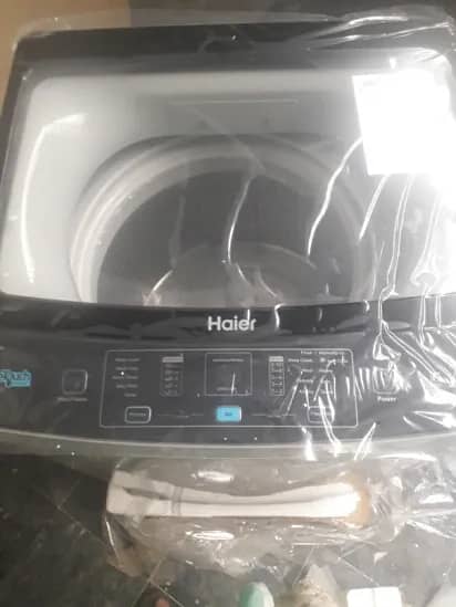 Haier automatic washing machine 8.5kg urgent sale need cash 2