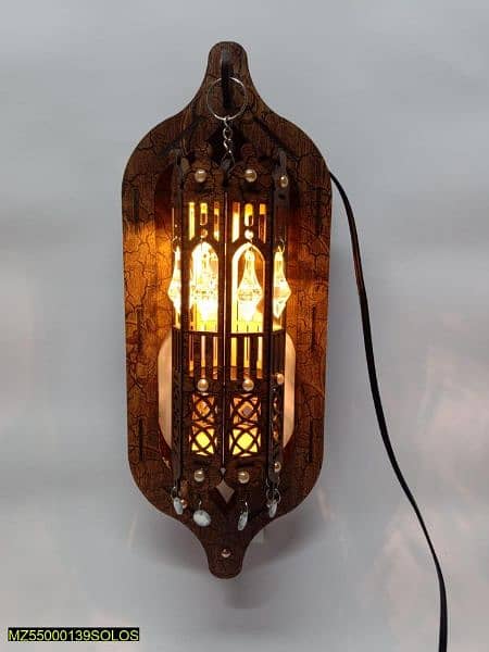 wooden wall lamp 1