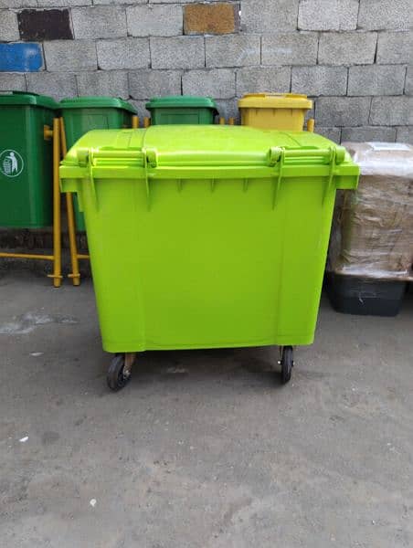 660 liter dustbin/dumpster/outdoor dustbin/ garbage drum 1