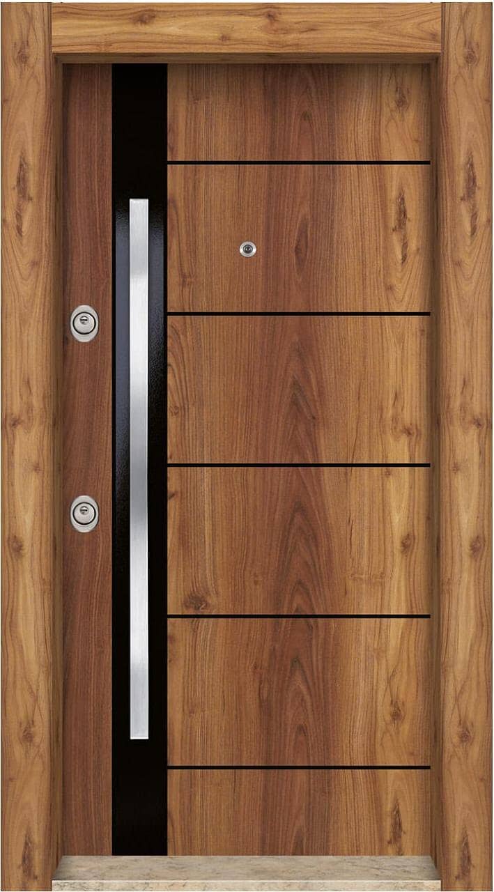 Latest Door Design/solid doors/Luxury Hard Solid Wood doors 6