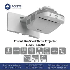 Epson E590 Hitachi projector ultra short throw projector 03353448413