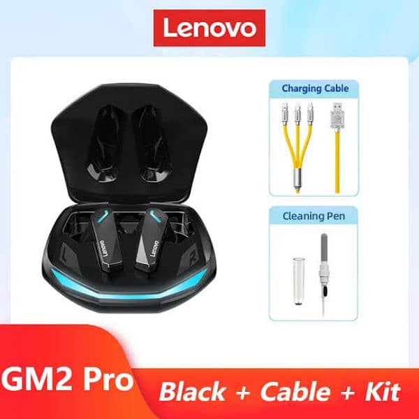 Lenovo GM2 pro TVS wireless earbuds 2