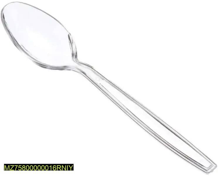 Disposable Glass Plates Spoon 17