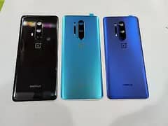 Oneplus 8 ,8 Pro and 8T Back Glass replacement available