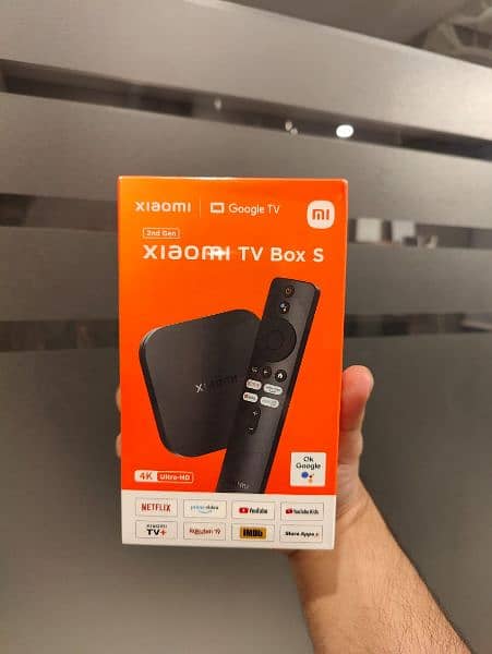 Xiaomi TV Box S 2nd Gen 4K Ultra HD 0