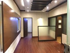 Semi Furnished office space for rent with chamber in DHA Phase 5