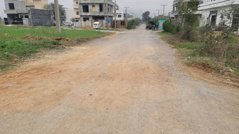 8 Marla level plot Near to Markaz and Central park on Main Double Road and Access Road to Airport for Sale 10