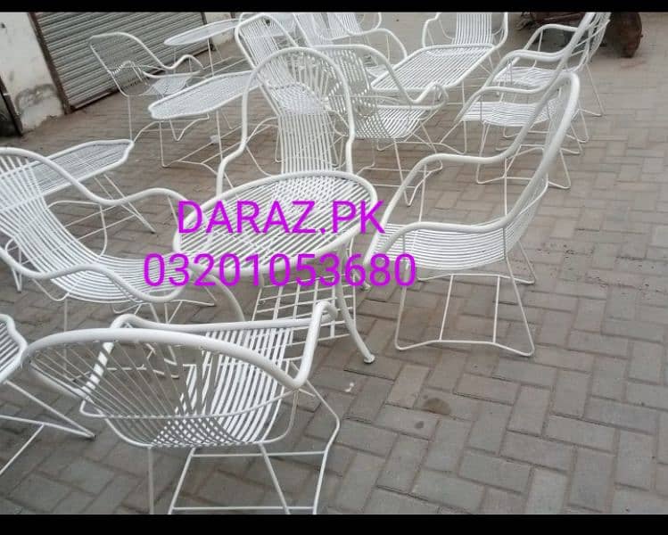 iron garden chairs table outdoor furniture 0