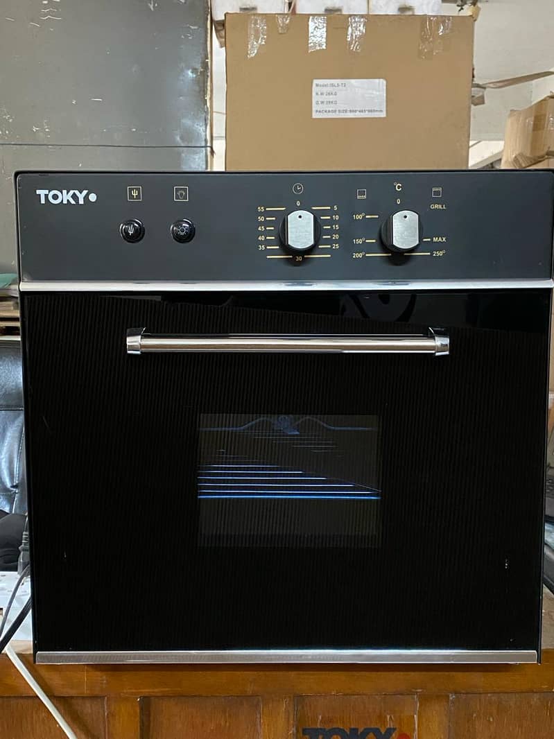High Quality TOKYO Gas Built-in Oven (B - Black) And Made Black- 2