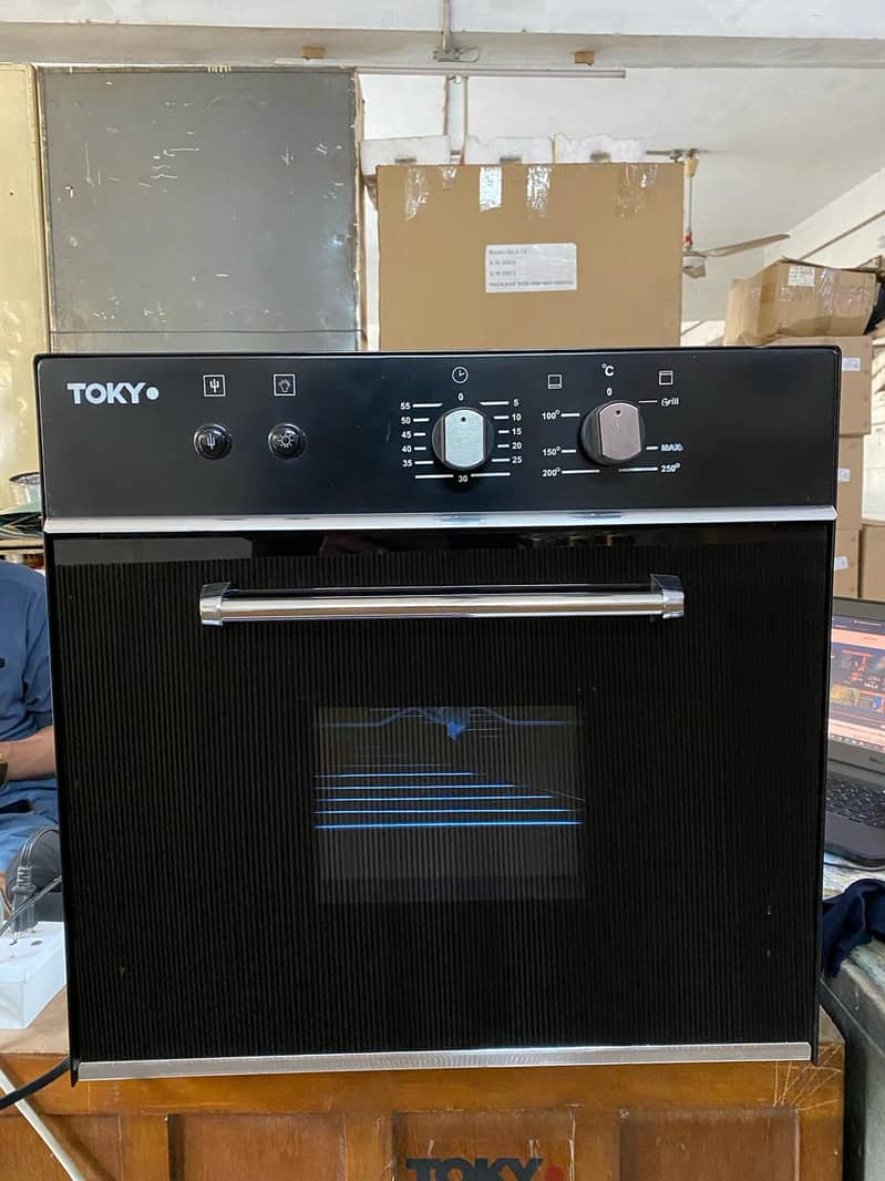 High Quality TOKYO Gas Built-in Oven (B - Black) And Made Black- 3