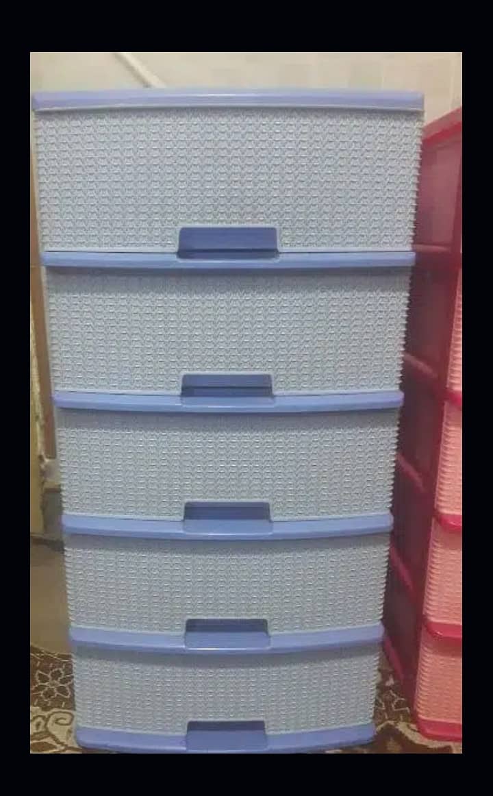 Plastic drawers  cabinet 1