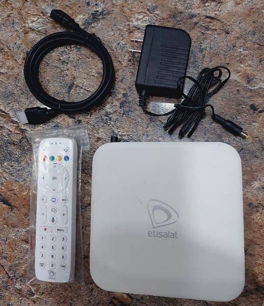 Etisalat android 9 4k android tv box smart 0