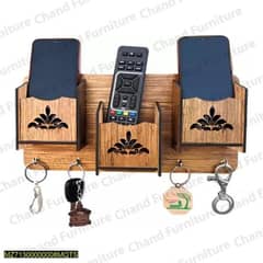 Wood Keys And Mobile Holder, Wall Hanging
