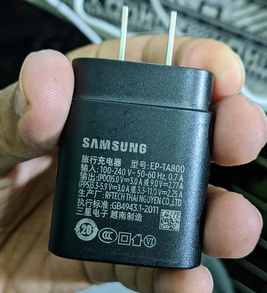 Samsung 25W Original Super Fast Charger 25watt PD Adopter Genuine 1