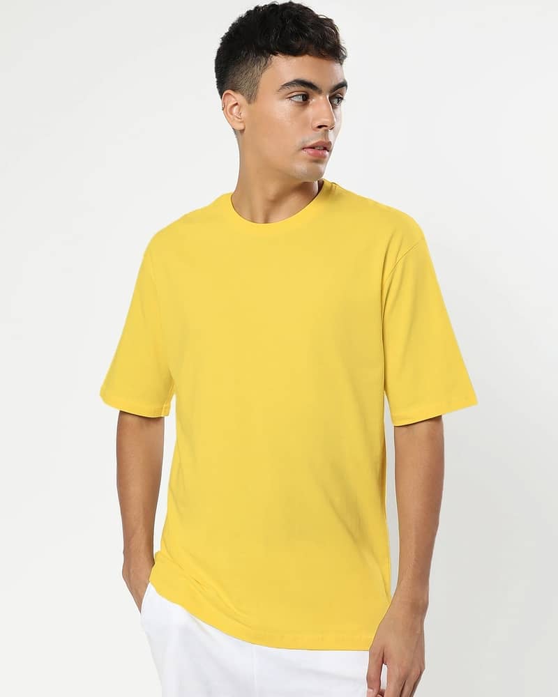 Plain Down Shoulder Shirts | Half Sleeves T-Shirt | Summer T-Shirt 0