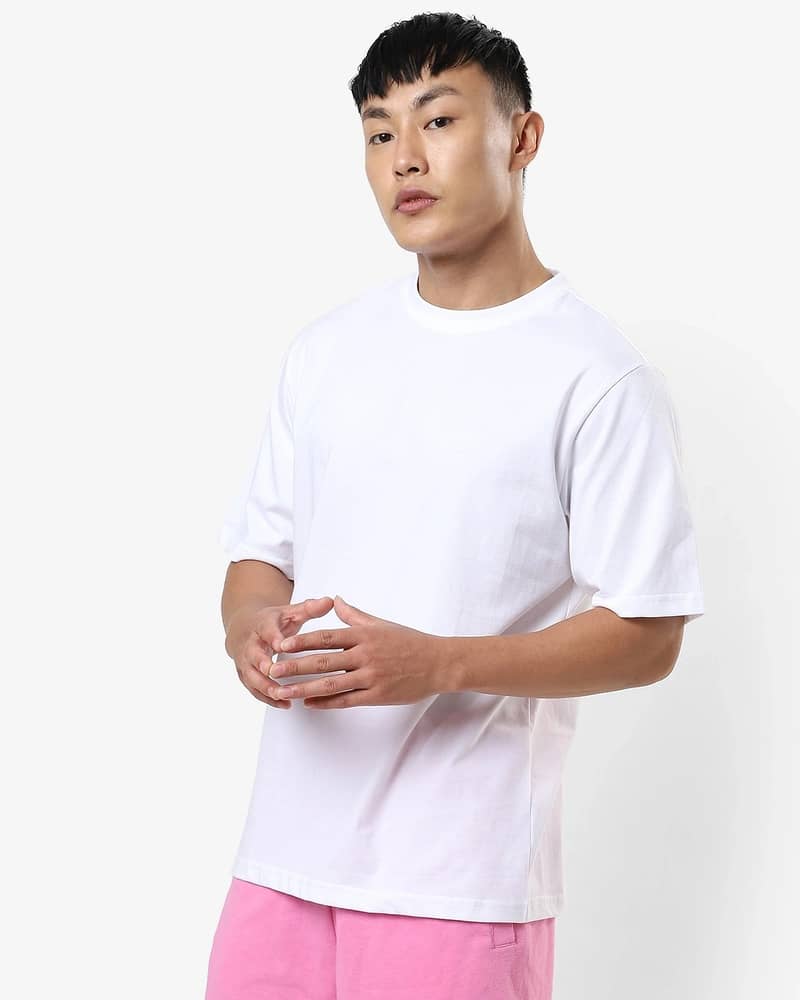 Plain Down Shoulder Shirts | Half Sleeves T-Shirt | Summer T-Shirt 7