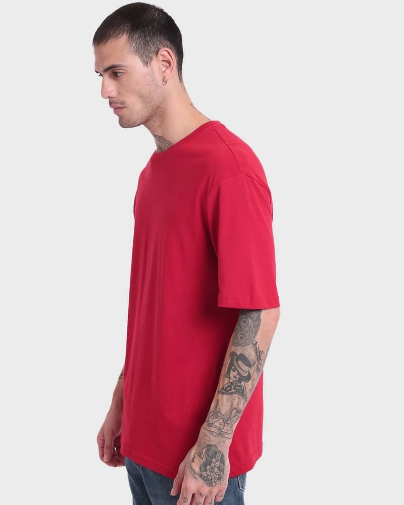 Plain Down Shoulder Shirts | Half Sleeves T-Shirt | Summer T-Shirt 2