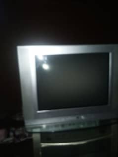 29 inch tv with trolly 0