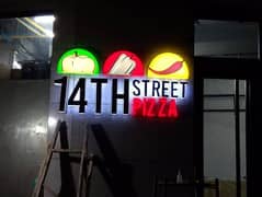 3d sign board l Acrylic letter l neon sign l steel letter backlit Sign