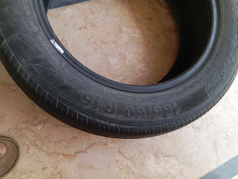 Used tyre 15 ream size. 5