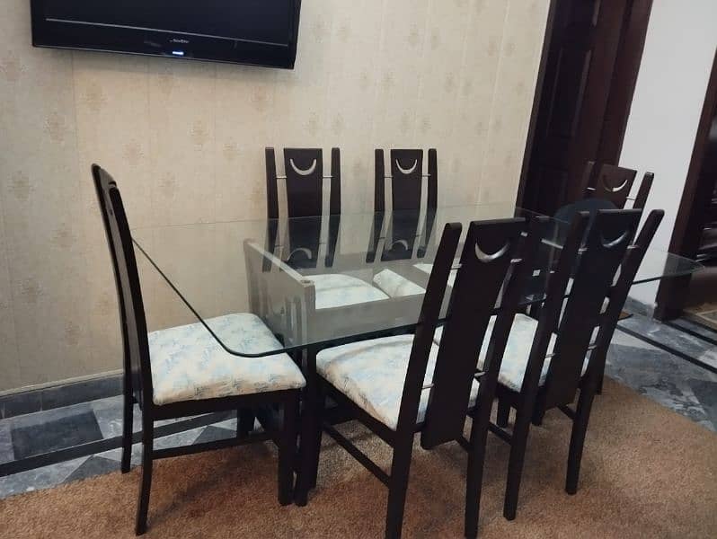 Dining table with 6 chairs 9
