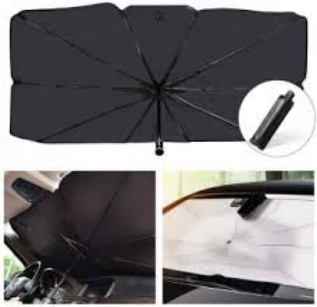 Alpha Car Windshield Sunshade foldable umbrella 6