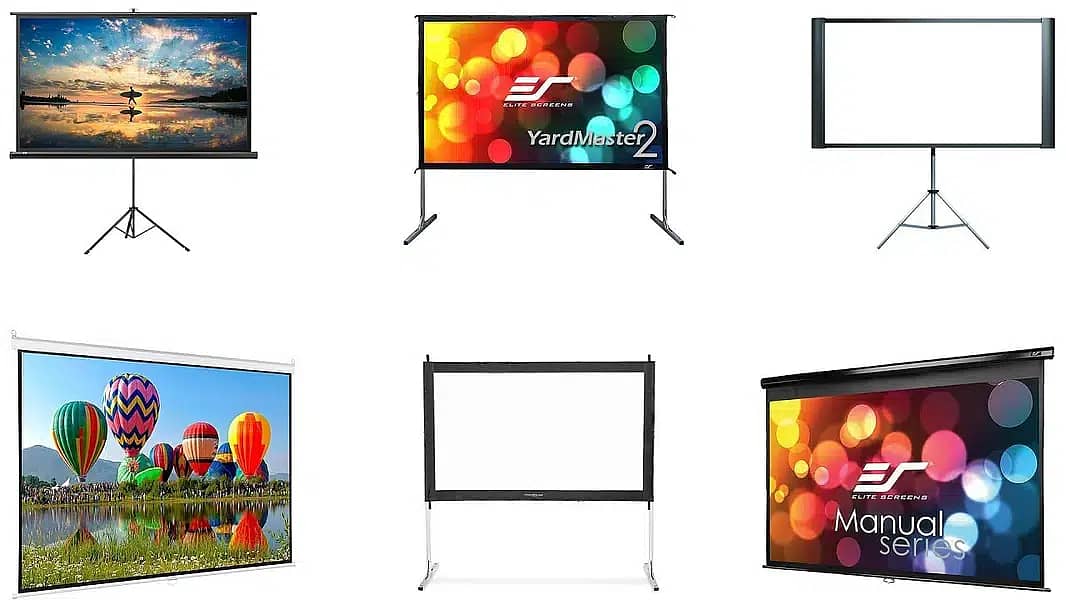 Multimedia Projector/ Projection Screen/ LED/ Sound System On Rental 2
