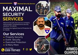Security Service in Punjab Lhr | Protection Service | Gaurd Available