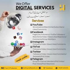 All Social Media Services Available