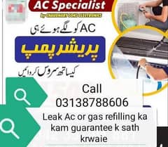 Ac service repair fitting gas filling kit repair