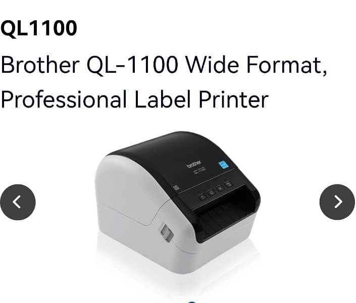 Ql 1100 lebal printer 1