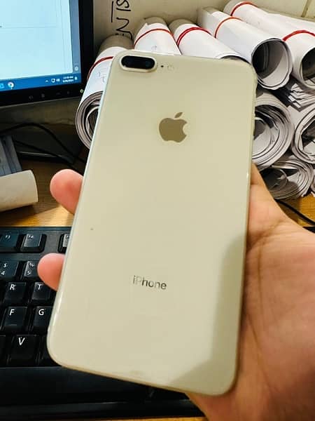 iphone 8 plus pta approved white colour 0