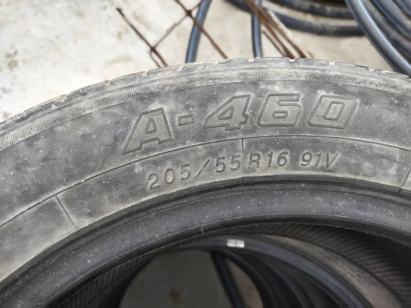 Car Tubeless Tyre | A-460 J | 205/55 R 16 91V | F5053U - 23 | 1356 lbs 2