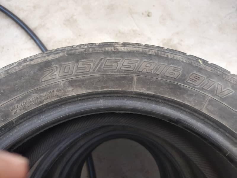 Car Tubeless Tyre | A-460 J | 205/55 R 16 91V | F5053U - 23 | 1356 lbs 3