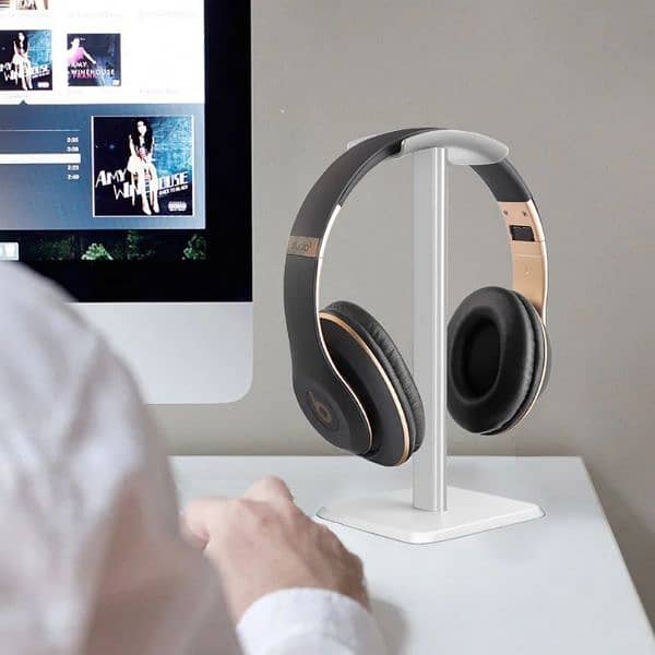 Universal Headphone Stand Aluminium Alloy Headset Support 0