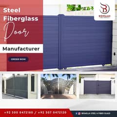 fiber shades/Railing/Iron steel Doors/Fiber glass shade/window sheds