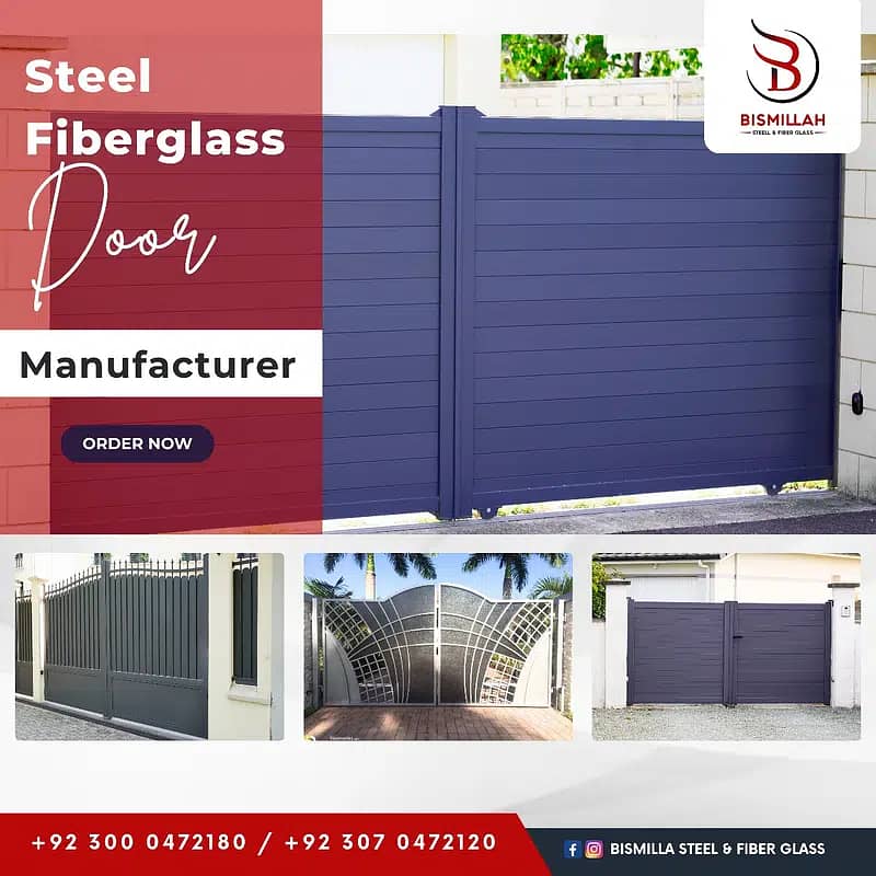 fiber shades/Railing/Iron steel Doors/Fiber glass shade/window sheds 14