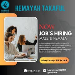 Job's Available For Female / Male