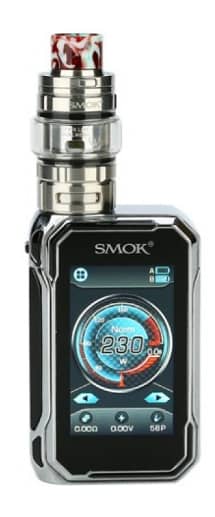 smoke g PRIV 3 toch display and 10 by 10 condition new coil tank smoke