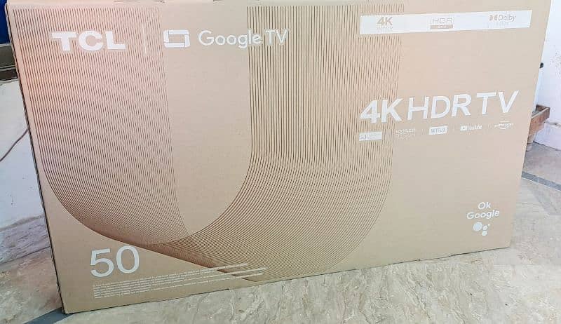 Tcl led android 50 inch boder less Box Pack 0"3"0"0"4"2"9"0"9"3"5 1