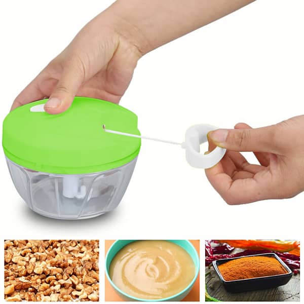 Manual Pull Rope Food Vegetable Blender 1