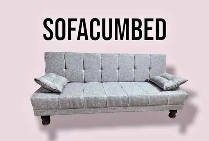 Sofa Cum bed| Sofa Set | sofa cum bed | puffy set/and stool 0