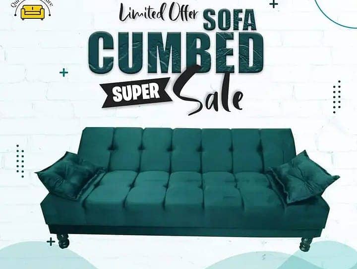 Sofa Cum bed| Sofa Set | sofa cum bed | puffy set/and stool 4