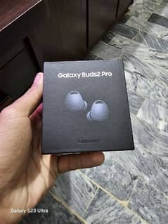 Samsung Galaxy Buds 2 Pro Box Pack Graphite colour