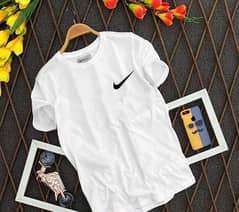 1 pcs Men's stitched cotton jersey Plain T-shirt